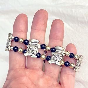 RARE! Wake Forest Demon Deacons Stretch Bracelet